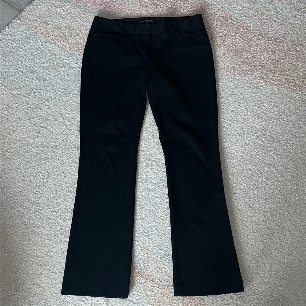 Express Women's Black Straight Leg Pants